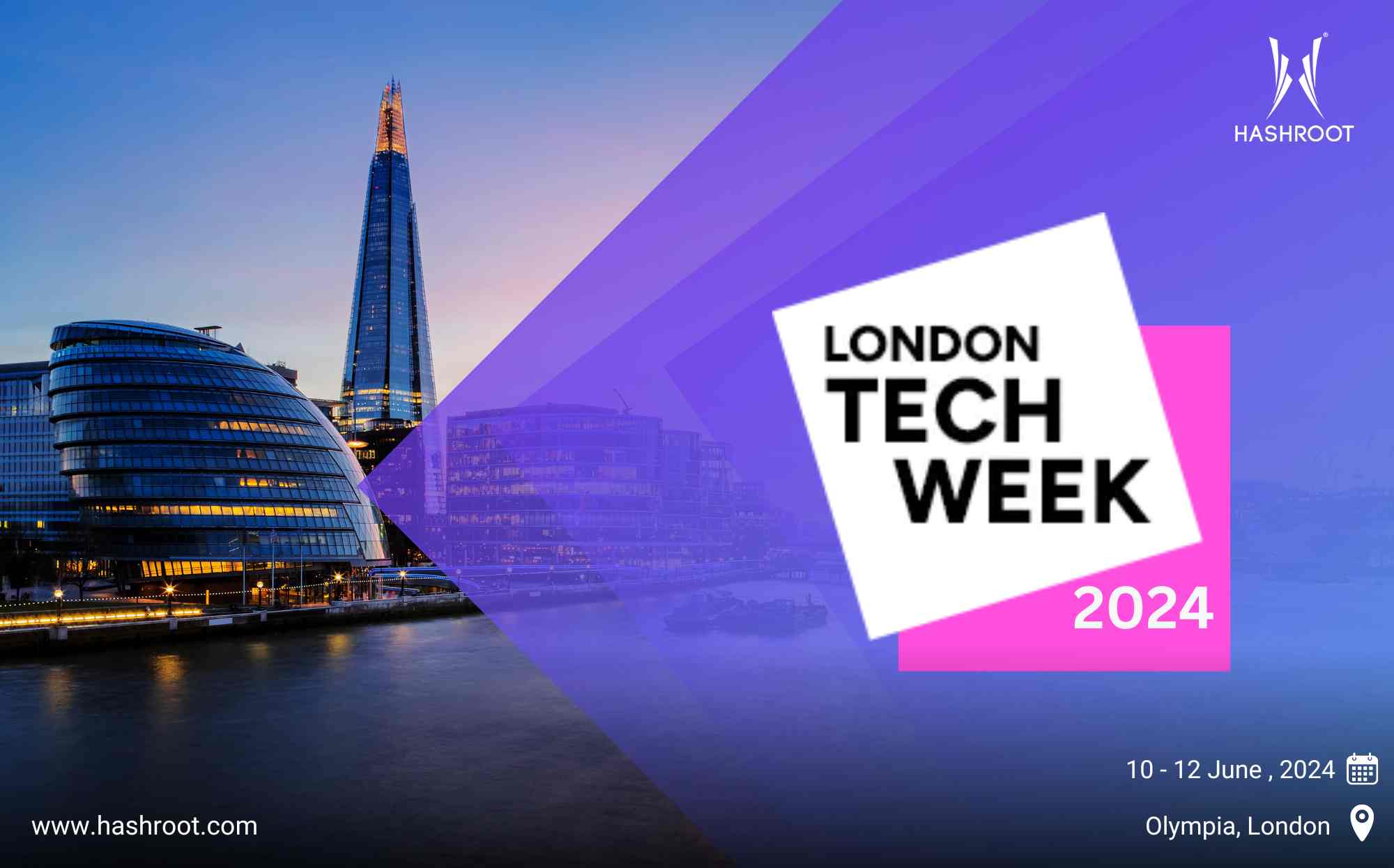 HashRoot Participates in London Tech Week 2024 Tech Innovation