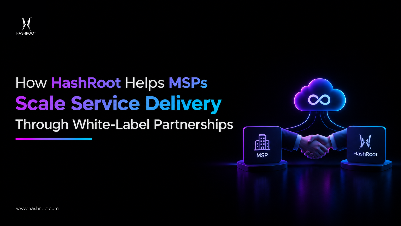 How HashRoot Helps MSPs Scale Service Delivery Through White-Label Partnerships